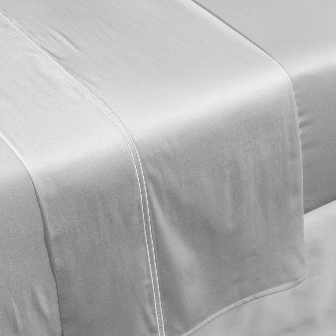 Como Flat Sheet White Polite Society