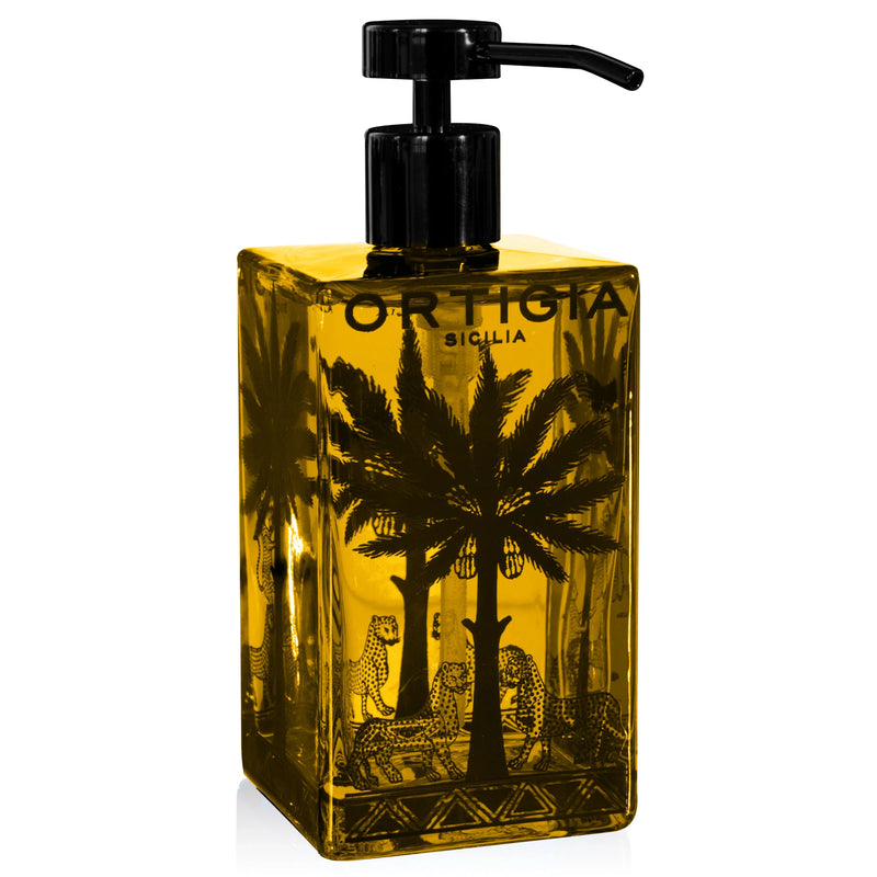 Ortigia Ambra Nera  - Liquid soap in glass bottle 500ml