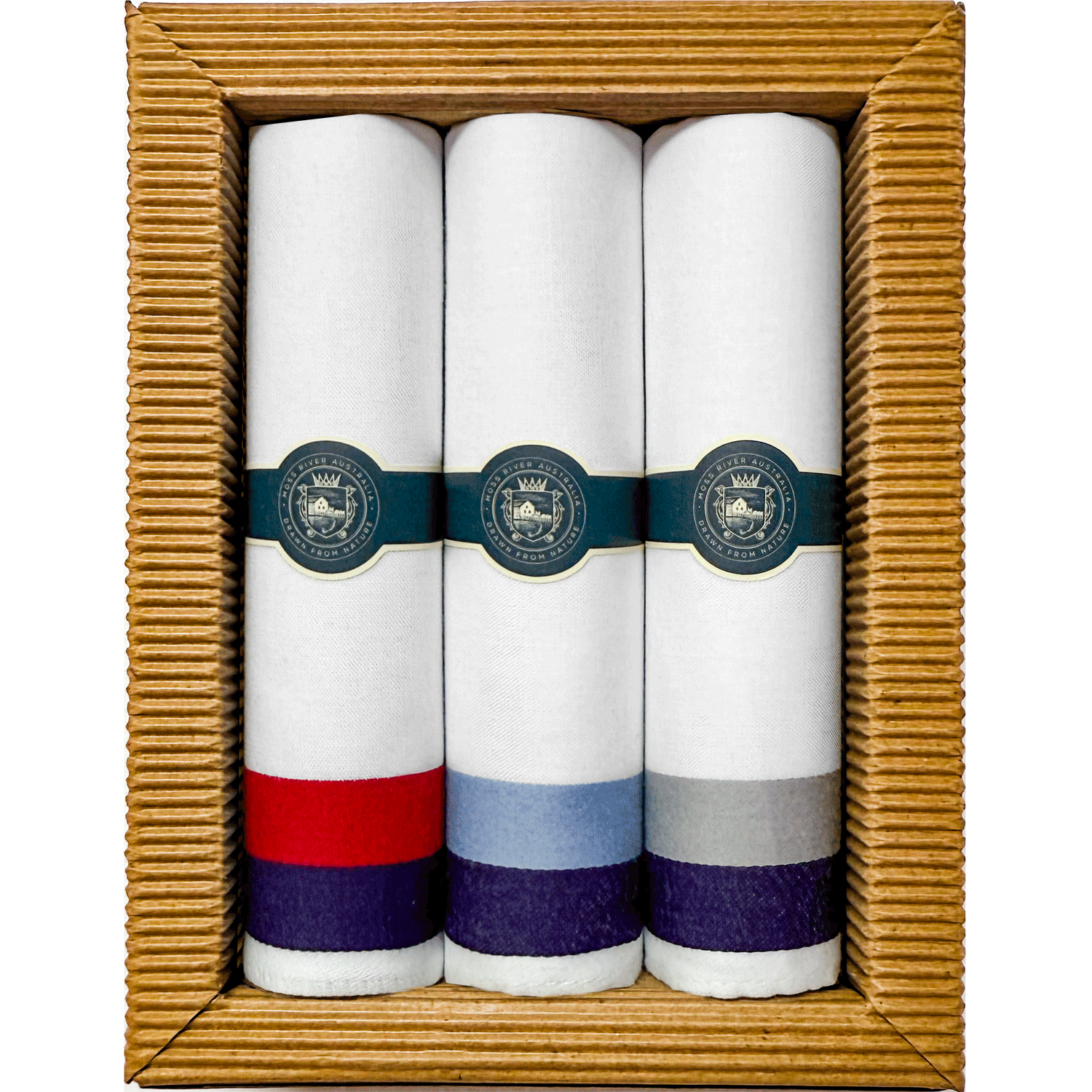 Men's Handkerchief Box of 3 - Alexander – Polite Society