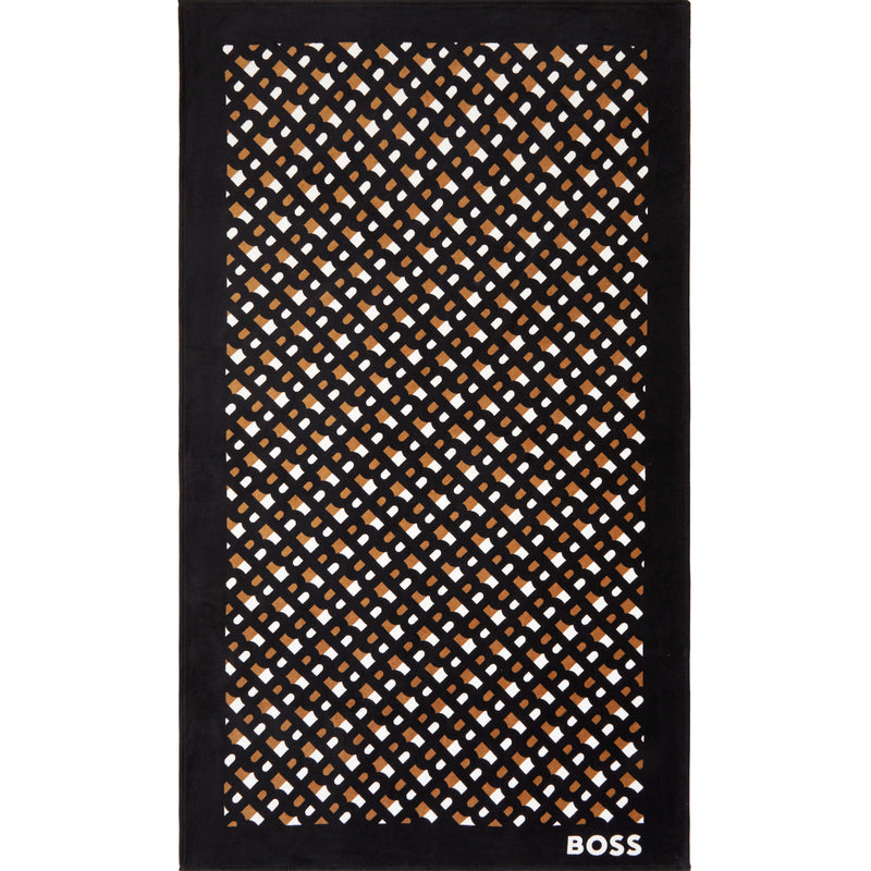 Hugo Boss Beach Towel - Boss Monogram