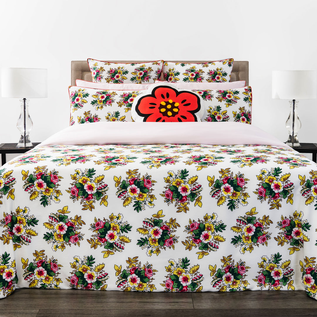 90s KENZO quilt×cotton reversible MA-1 Kenzo Quilt Cover - K Pop Flower – Polite Society
