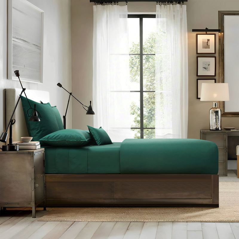 Trapani - Emerald - Fitted Sheet