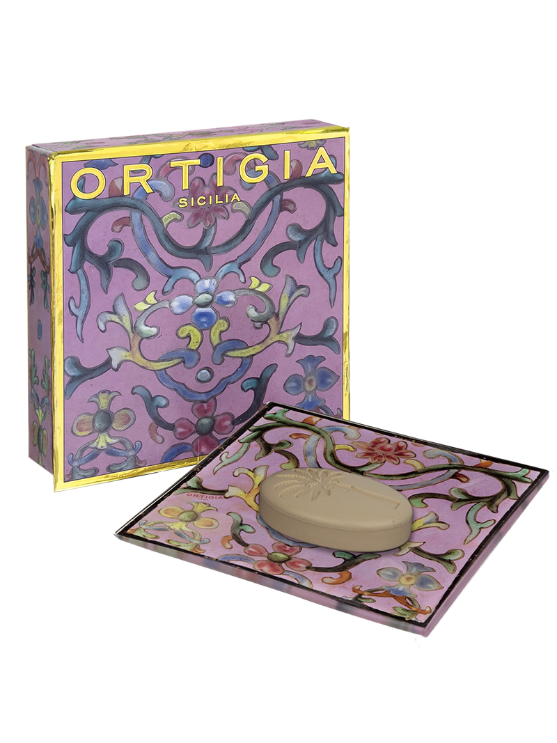 Ortigia Aragona - Glass plate & Soap