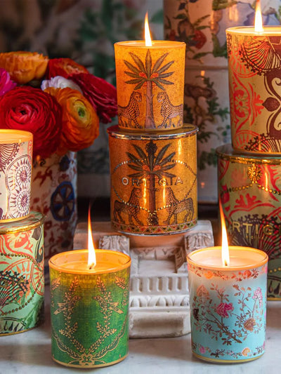 Ortigia - Rose Antiche Decorated Candle