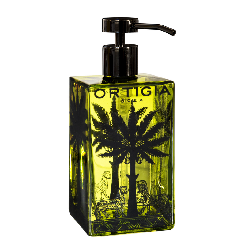 Ortigia Lime d Sicilia - Liquid soap in glass bottle 300ml