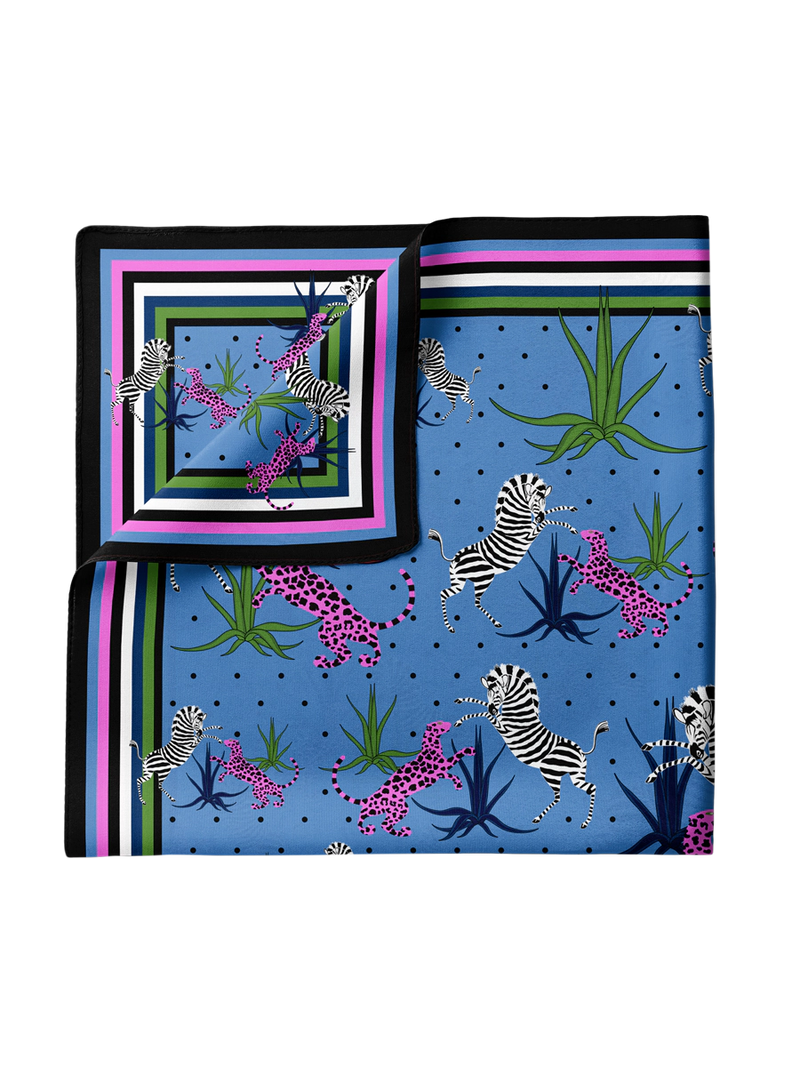 Ortigia - Jungle Pocket Square