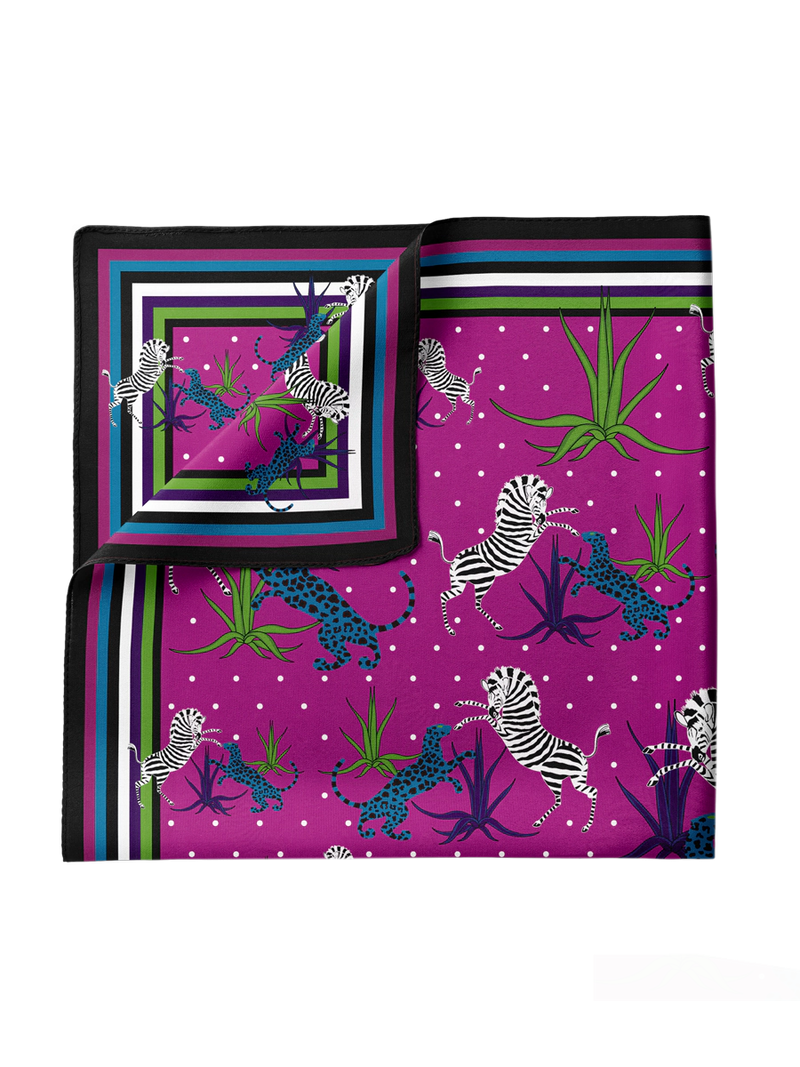 Ortigia - Jungle Pocket Square