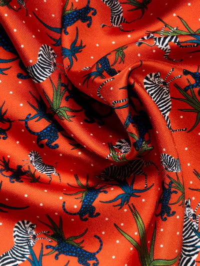 Ortigia - Jungle Pocket Square