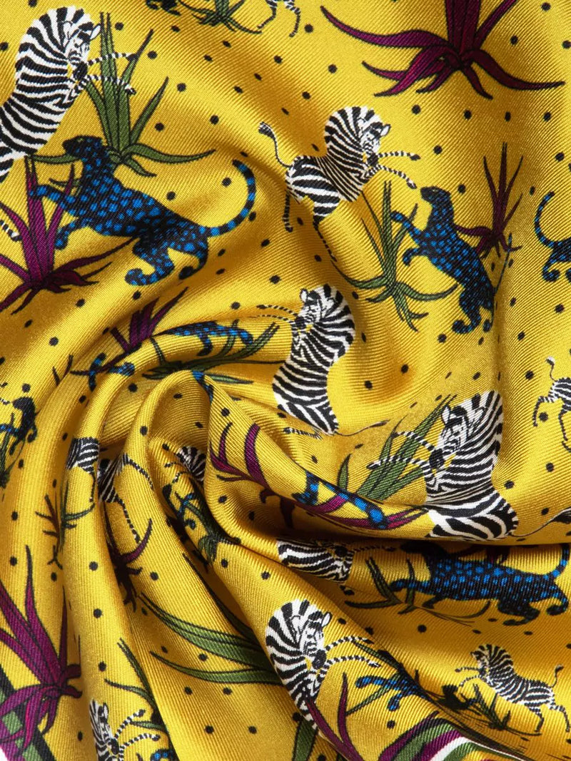 Ortigia - Jungle Pocket Square