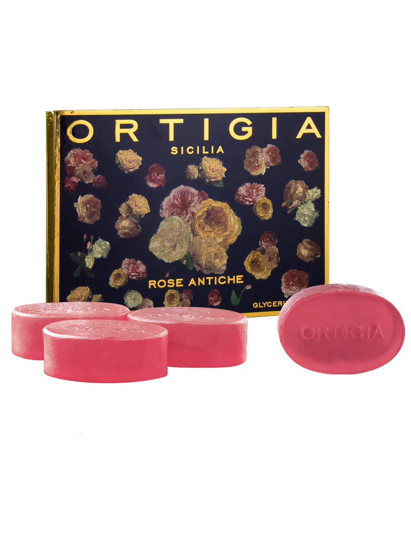 Ortigia - Rose Antiche Soap 4x100g