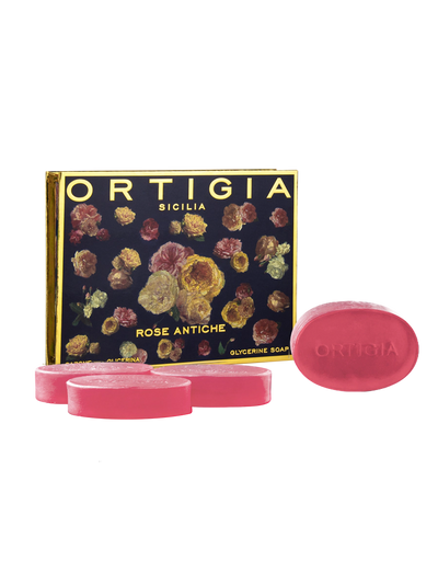Ortigia - Rose Antiche Soap 4x40g