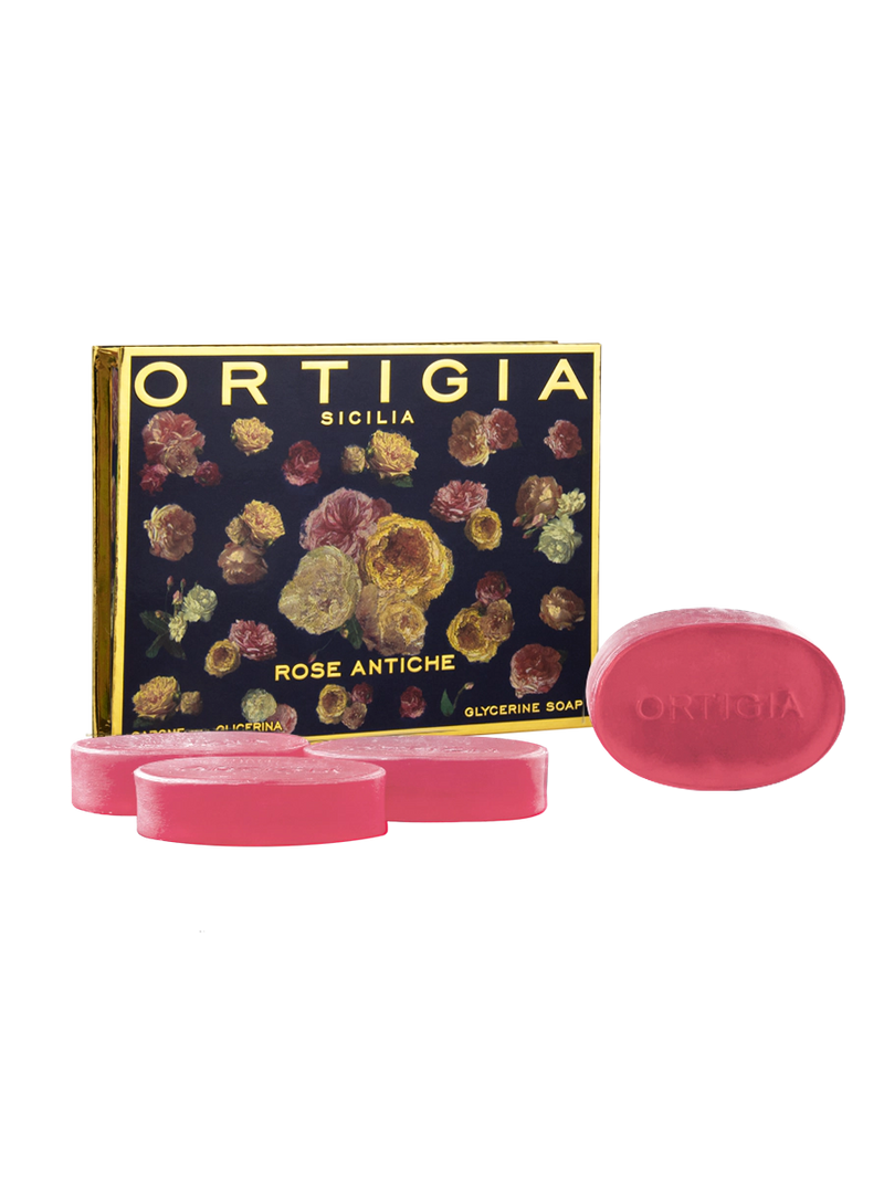 Ortigia - Rose Antiche Soap 4x40g