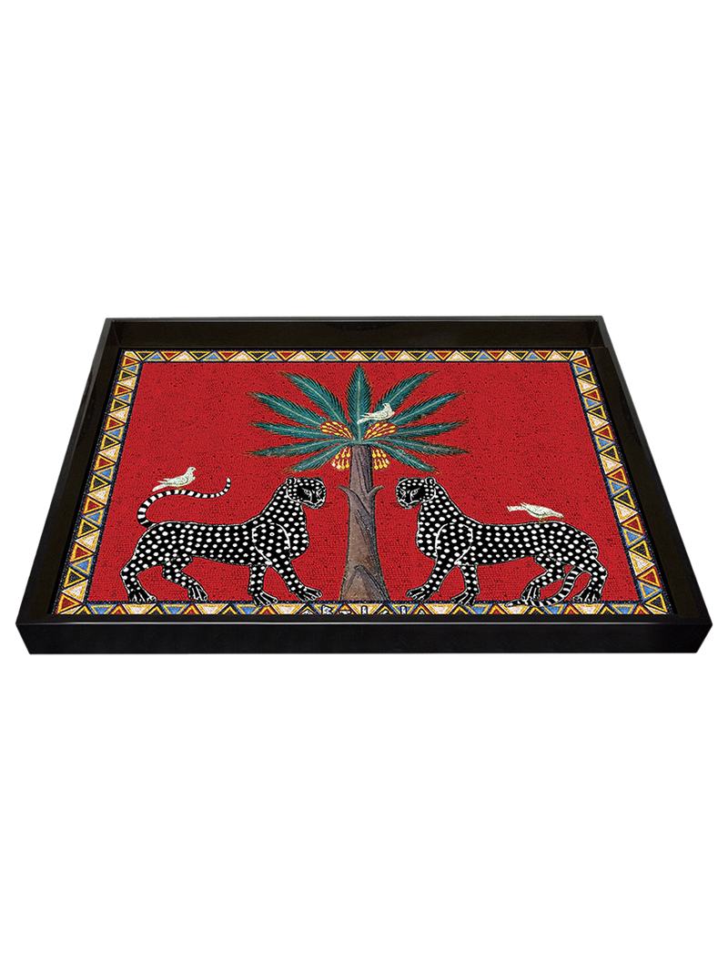 Ortigia - Tray Mosaico Red Medium