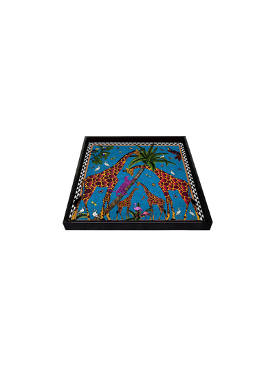 Ortigia - Tray Giraffe Blue