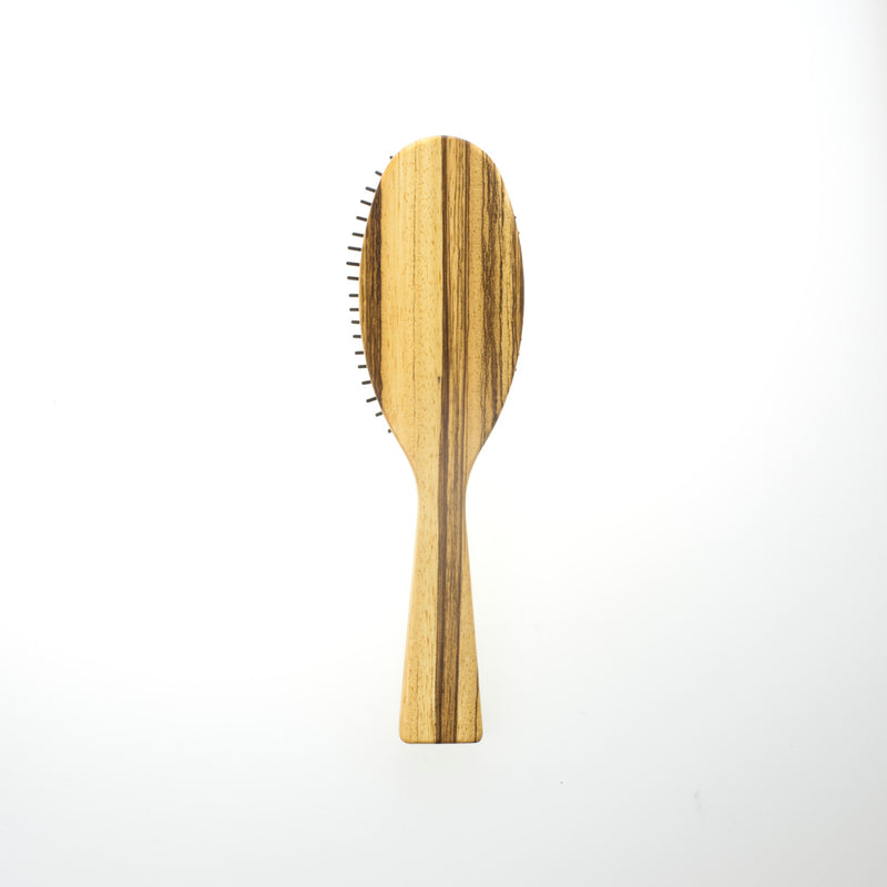 Koh-I-Noor - Wooden Pneumatic Hair Brush With Natural Bristles