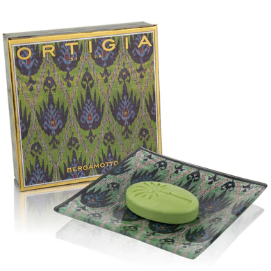 Ortigia Bergamotto - Glass plate & Soap