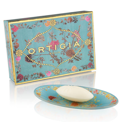 Ortigia Florio - Glass Plate with Soap