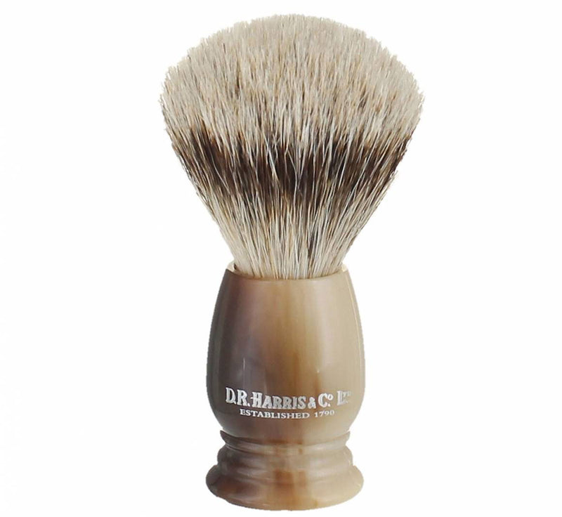 S2 (Super Badger) Shaving Brush - Horn - Medium