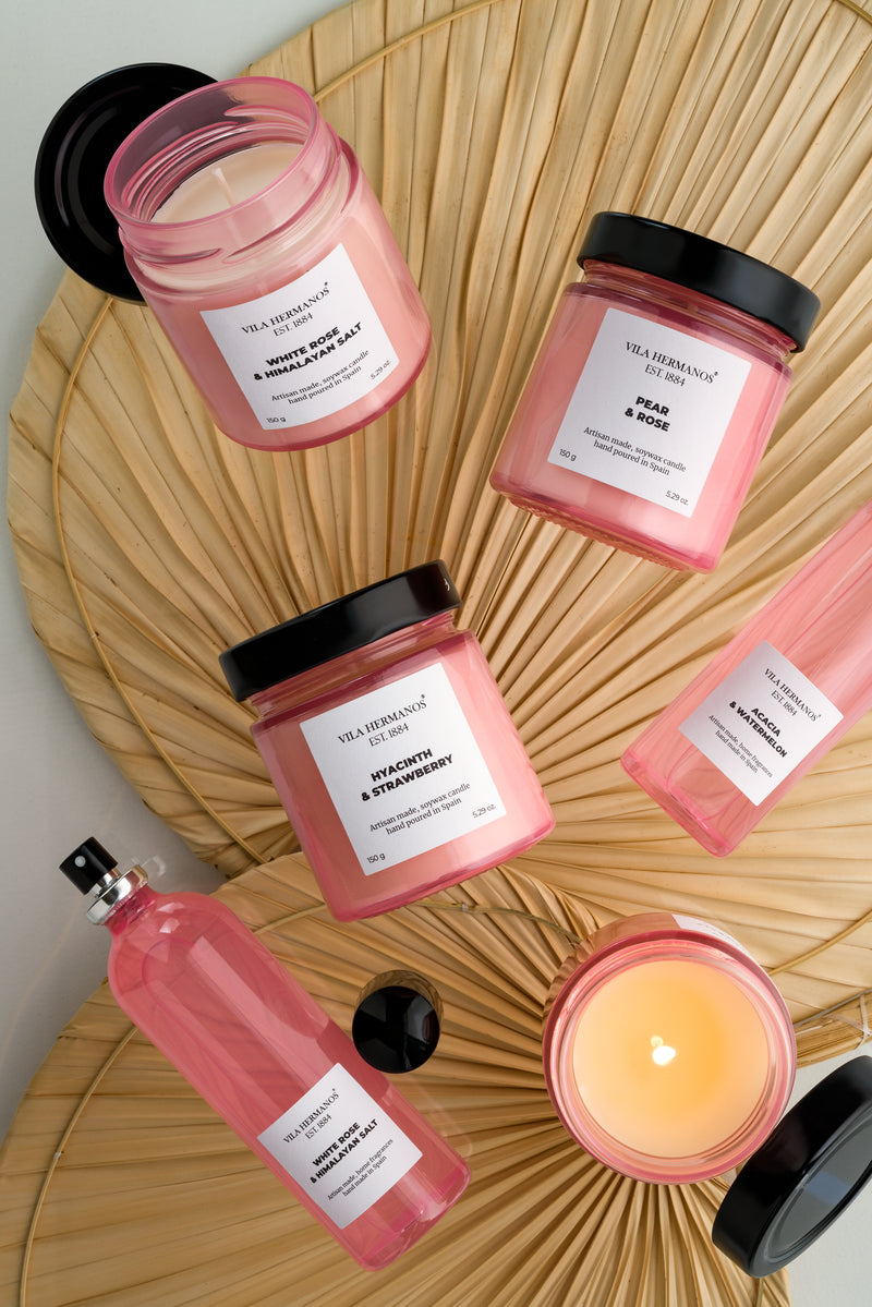 Vila Hermanos - Rosa Collection - White Rose & Himalayan - Candle