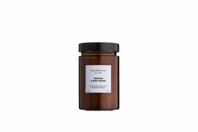 Vila Hermanos - Apothecary Amber Collection - Vetiver & Saltwood - Candle