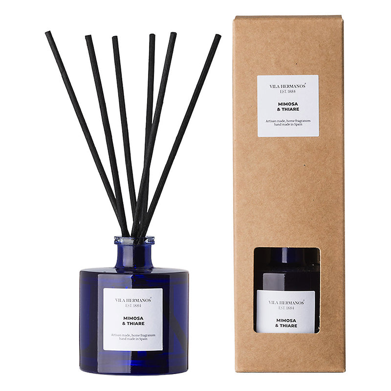 Vila Hermanos - Apothecary Cobalt Blue Collection - Mimosa & Tiare - Room Diffuser (100mL)