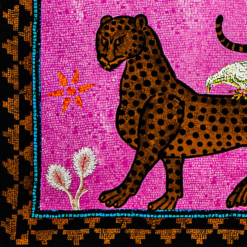 Ortigia Scarf - Mosaico Pink