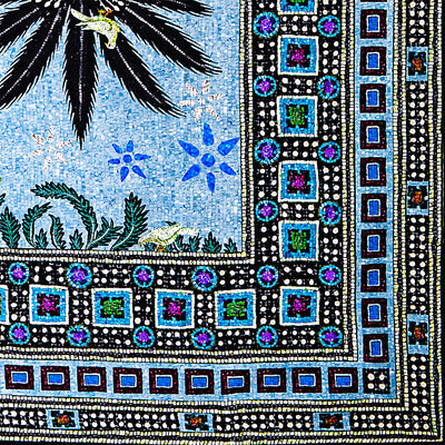 Ortigia Scarf - Gatto Celeste